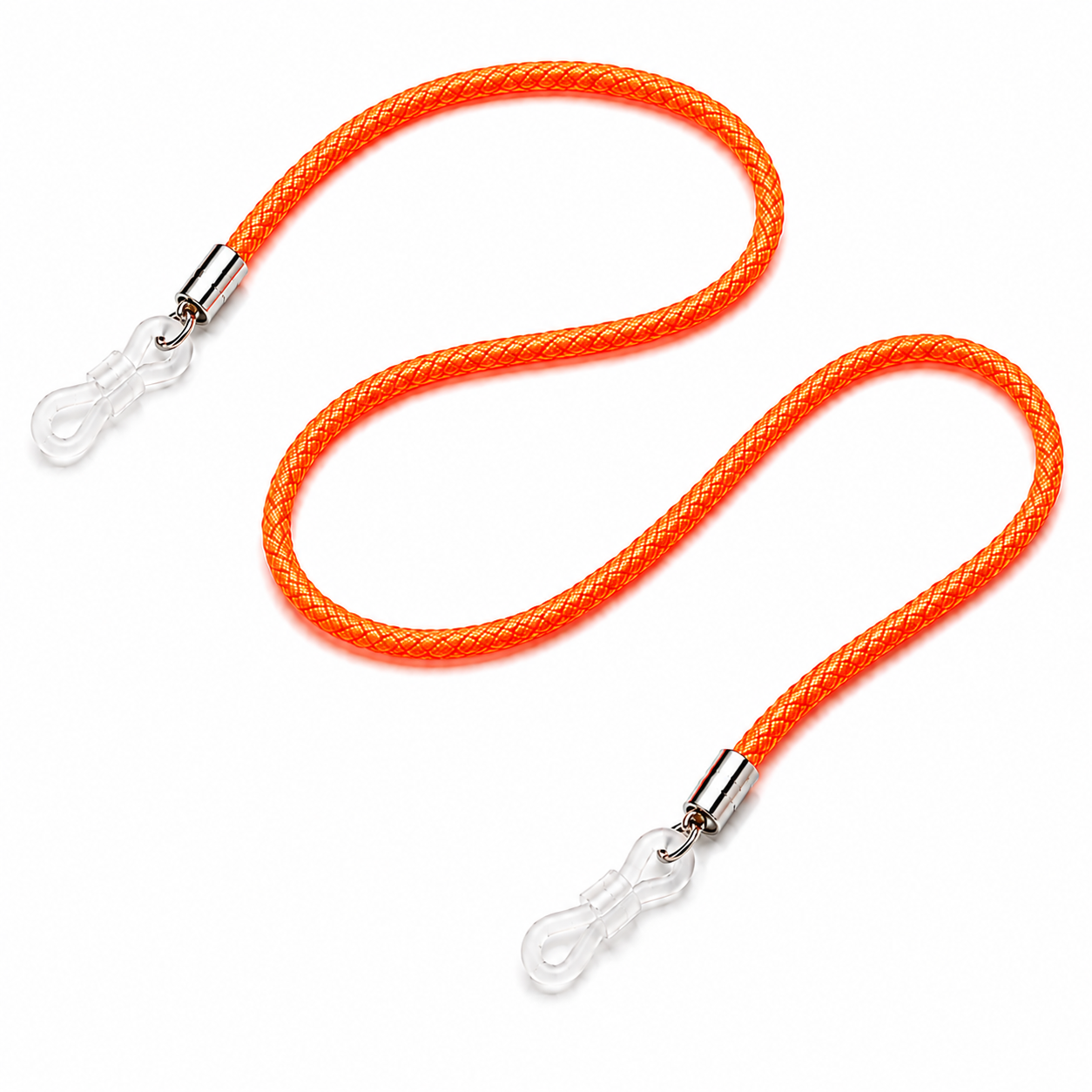 Brillenkordel aus Nylon – Neonorange