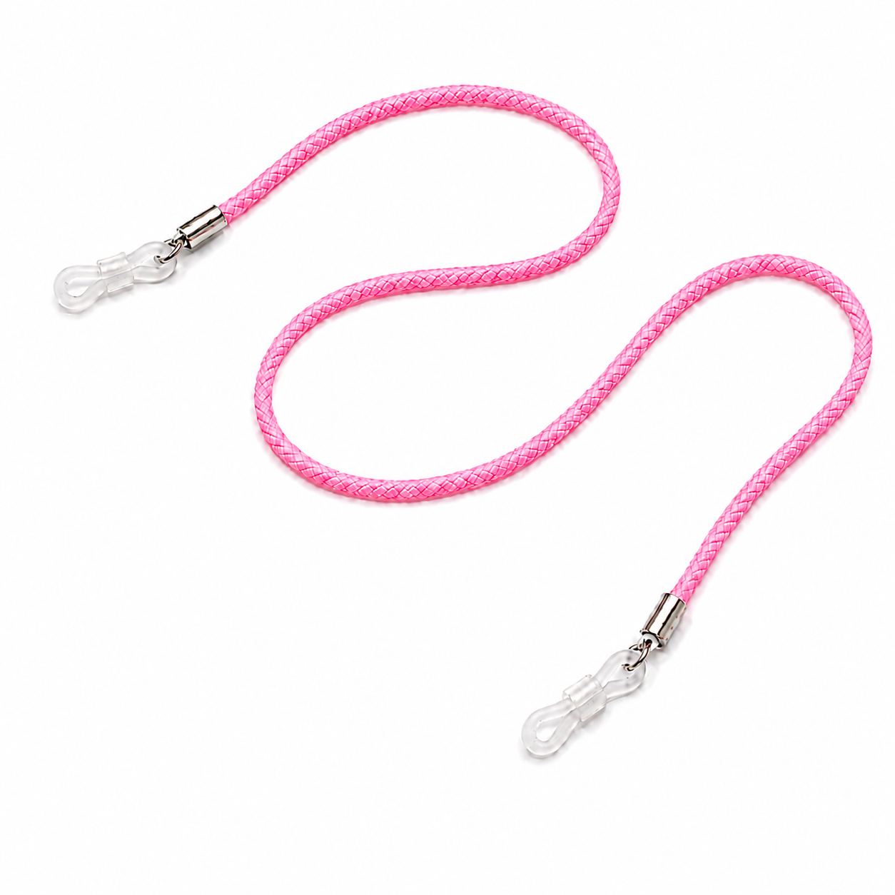 Cordon à lunettes en nylon – Rose