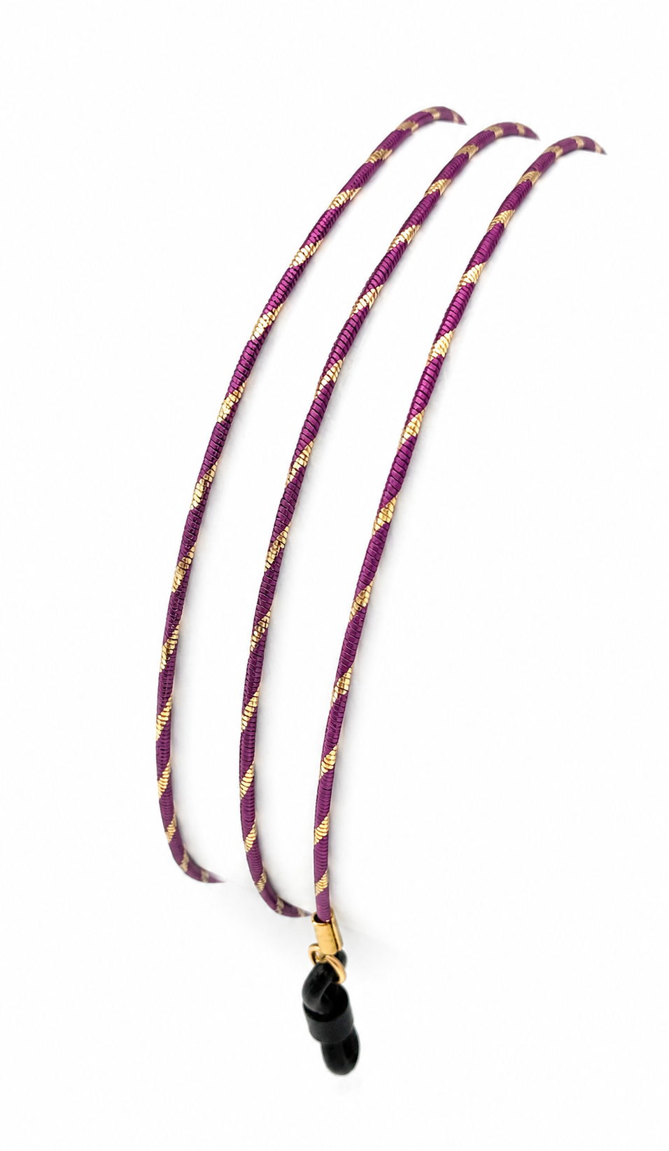 Color Snake Brillenkette – Violett