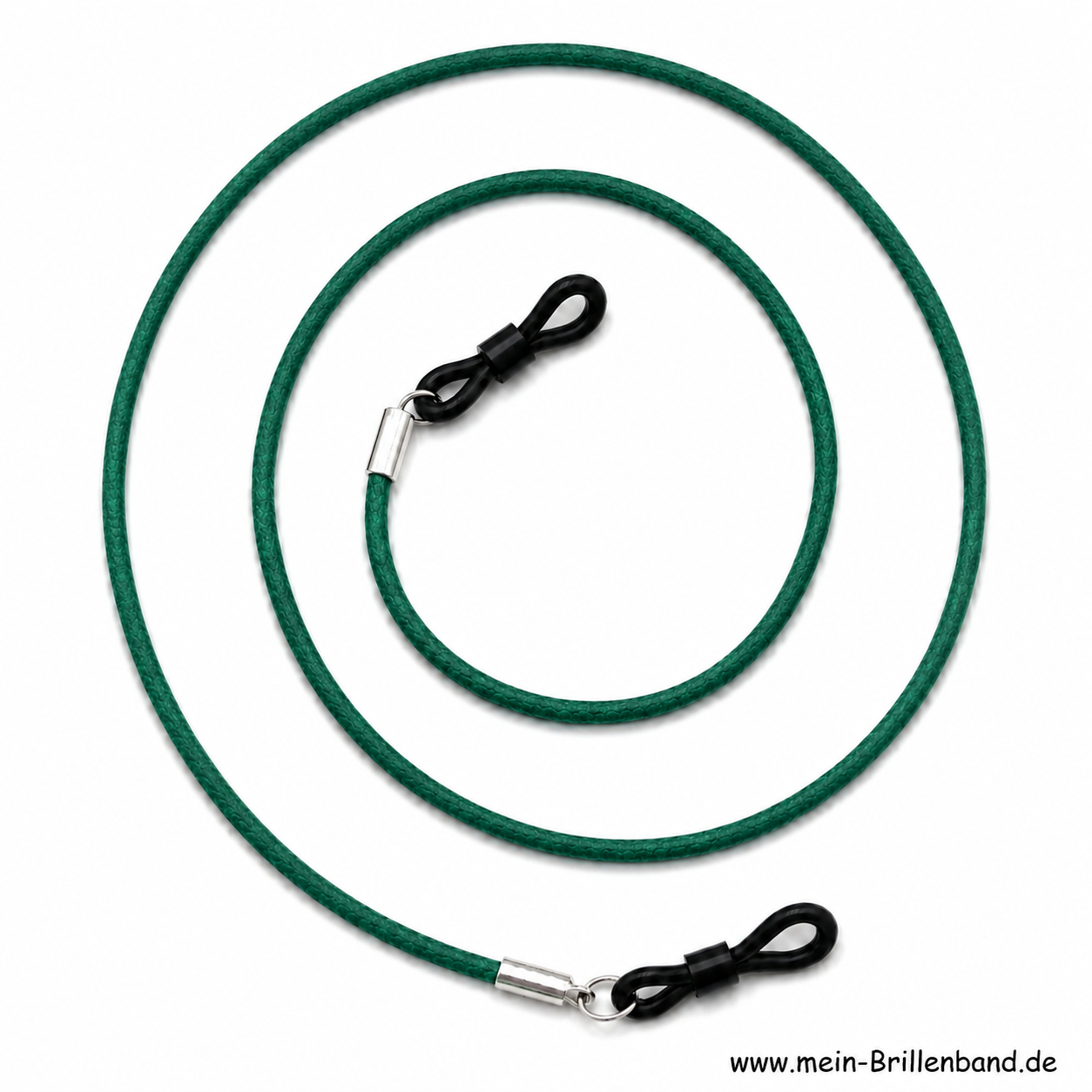 Brillenkette - Brillenband aus Leder "grün"
