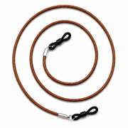 Leather glasses strap – brown