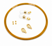 Kit de réparation et de création pour chaînes à lunettes – Doré