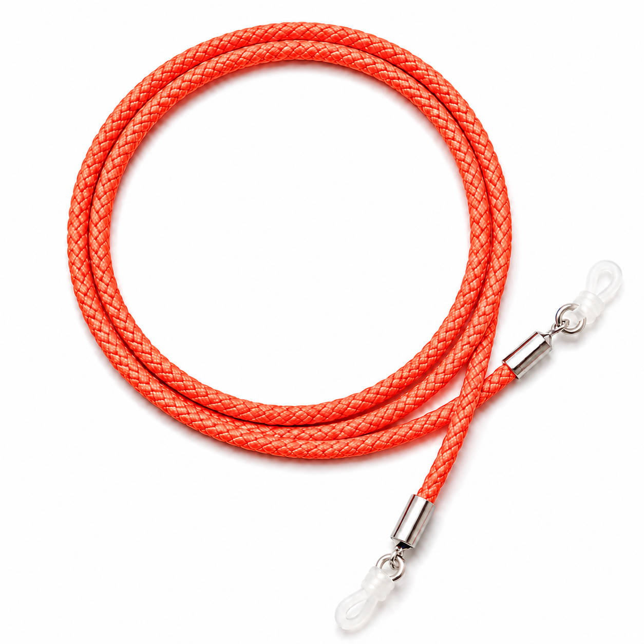 Brillenkordel aus Nylon – Neonorange