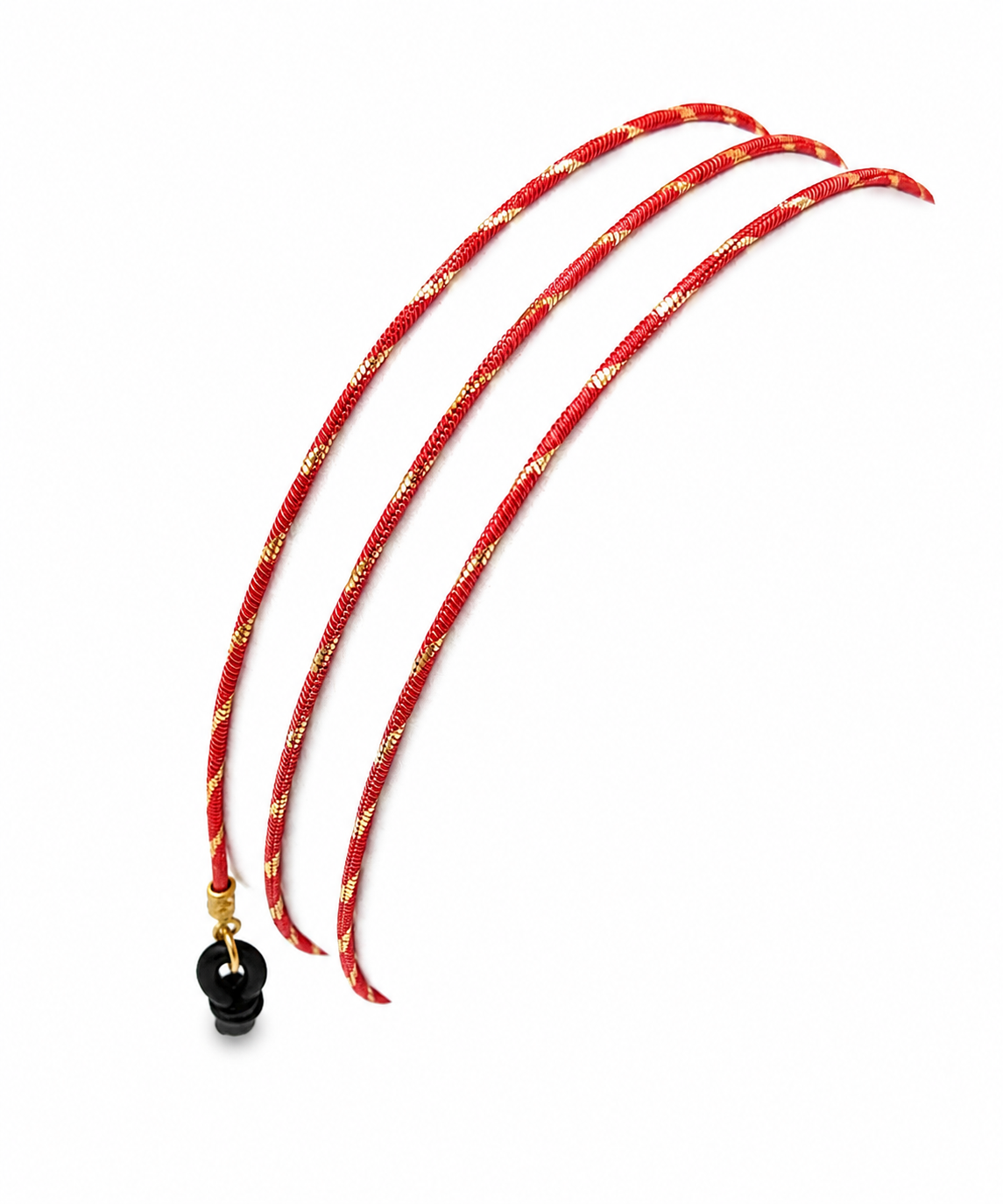 Color Snake Brillenkette – Rot