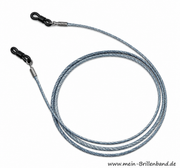 %Brillenkordel - Brillenband Jeans "grau"