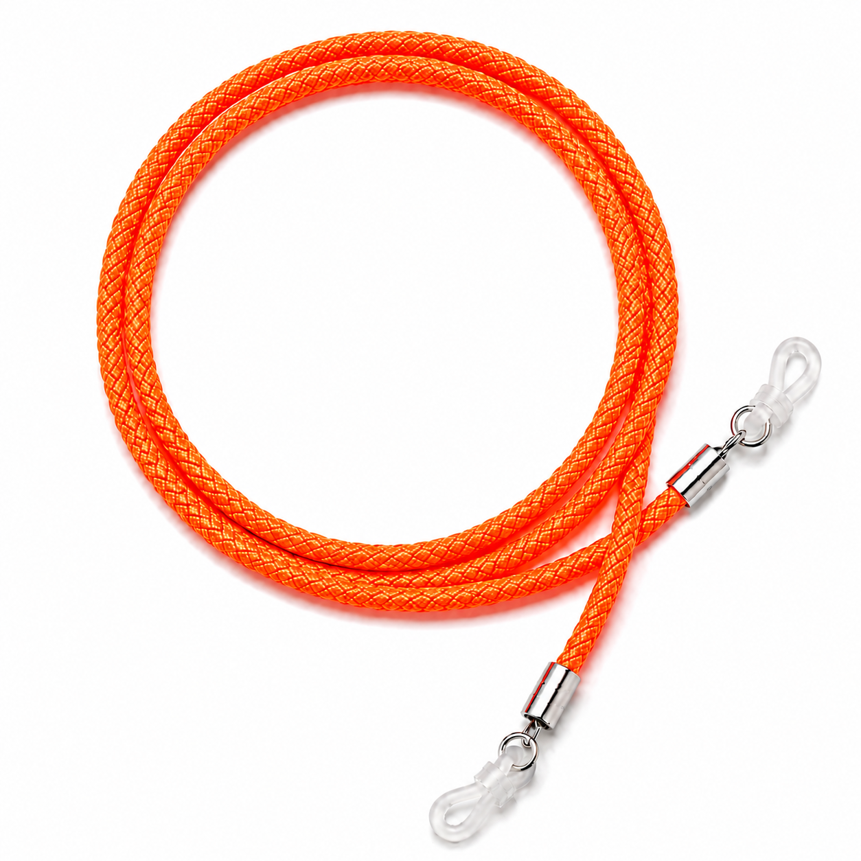 Brillenkordel aus Nylon – Neonorange