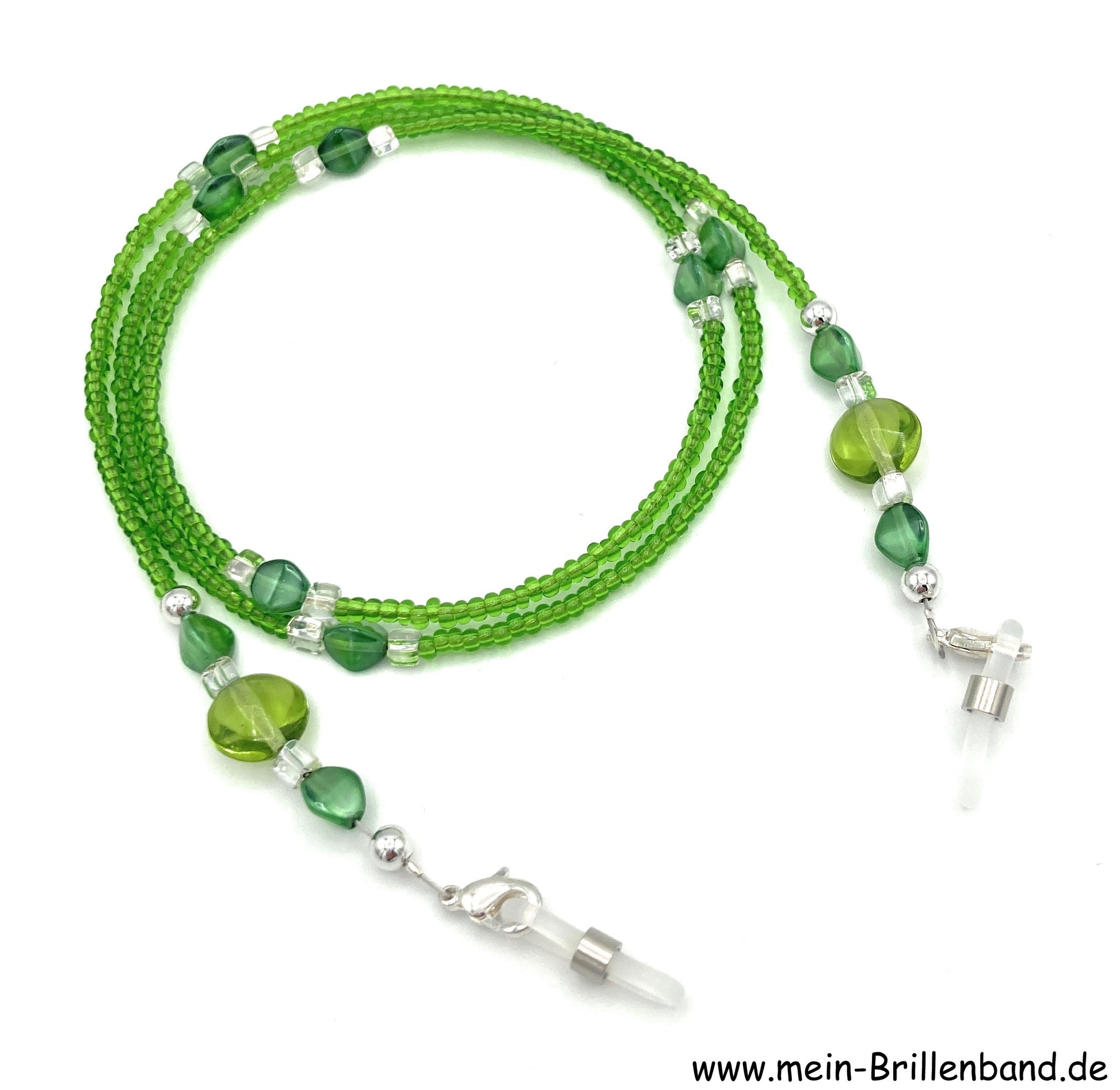 %Brillenkette - Brillenband "grün"
