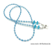 %Brillenkette - Brillenband "blau"