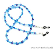 %Brillenkette - Brillenband "blau"