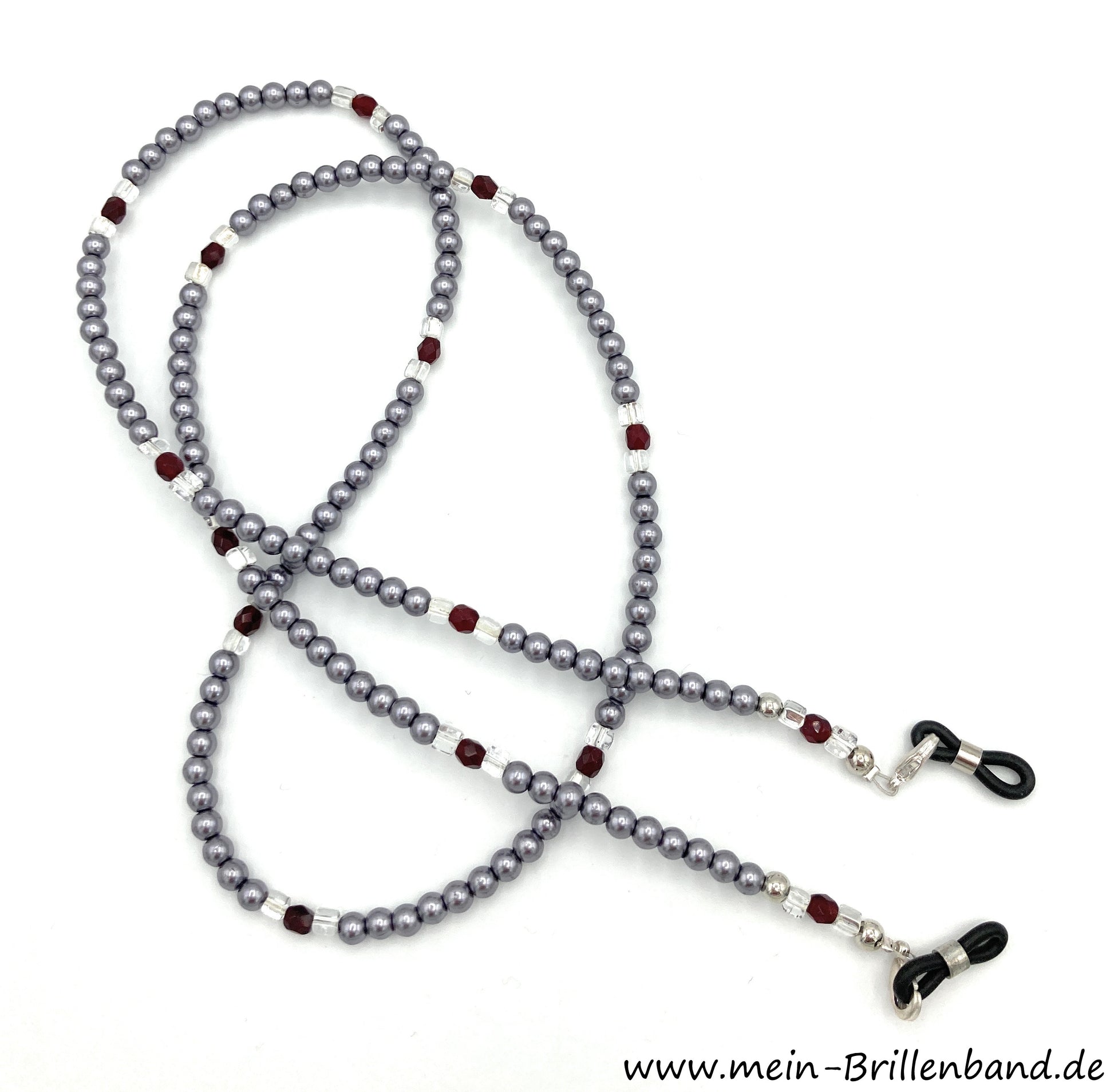 %Brillenkette - Brillenband "anthrazit"