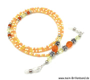 %Brillenkette - Brillenband "gelb - orange"