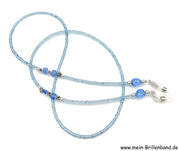 %Brillenkette - Brillenband "blau"