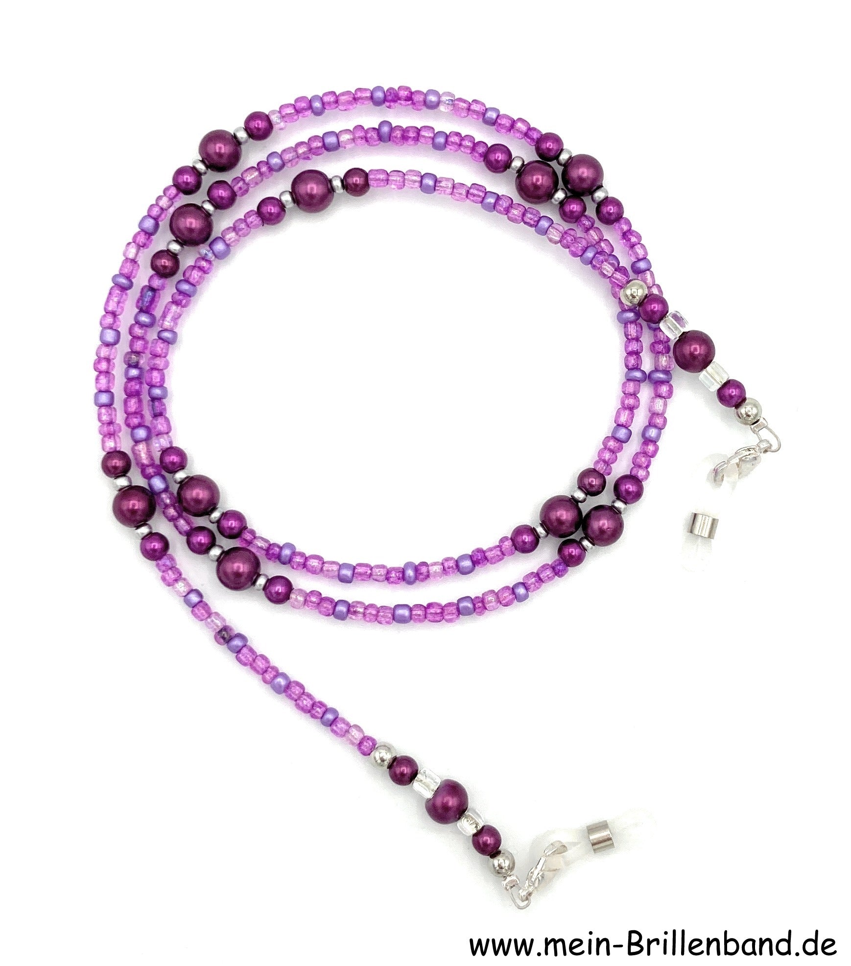 %Brillenkette - Brillenband "lila"