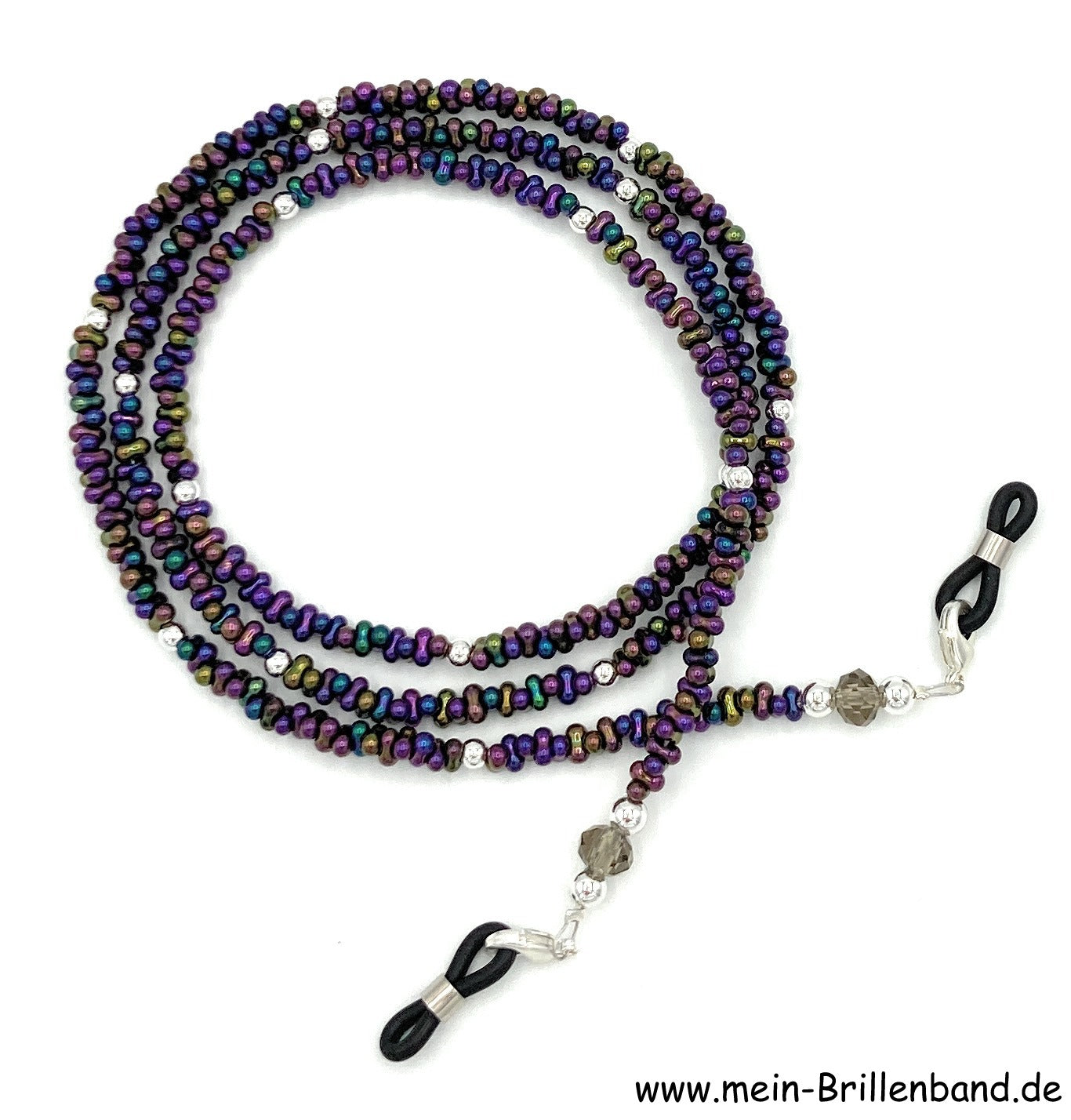 %Brillenkette - Brillenband "lila"