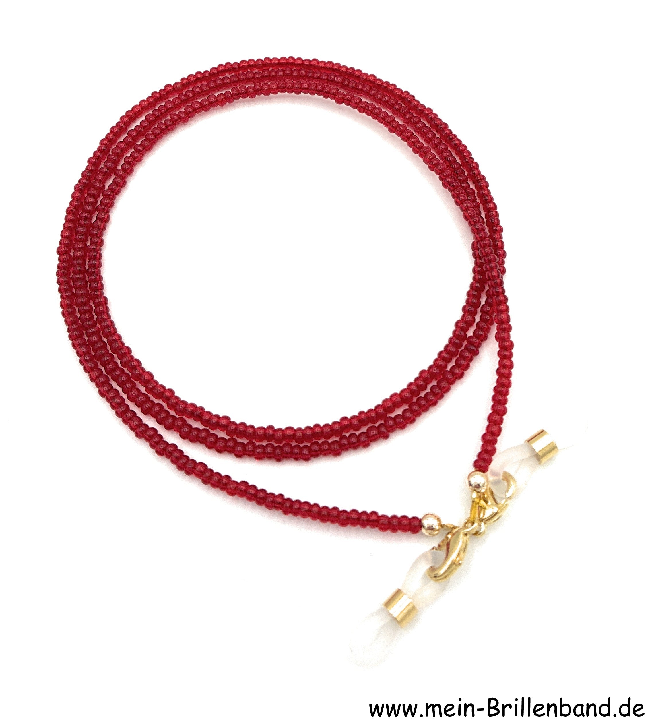 Brillenkette - Brillenband "rot"
