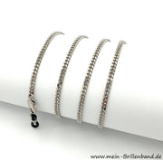Brillenkette - Brillenband silberfarben