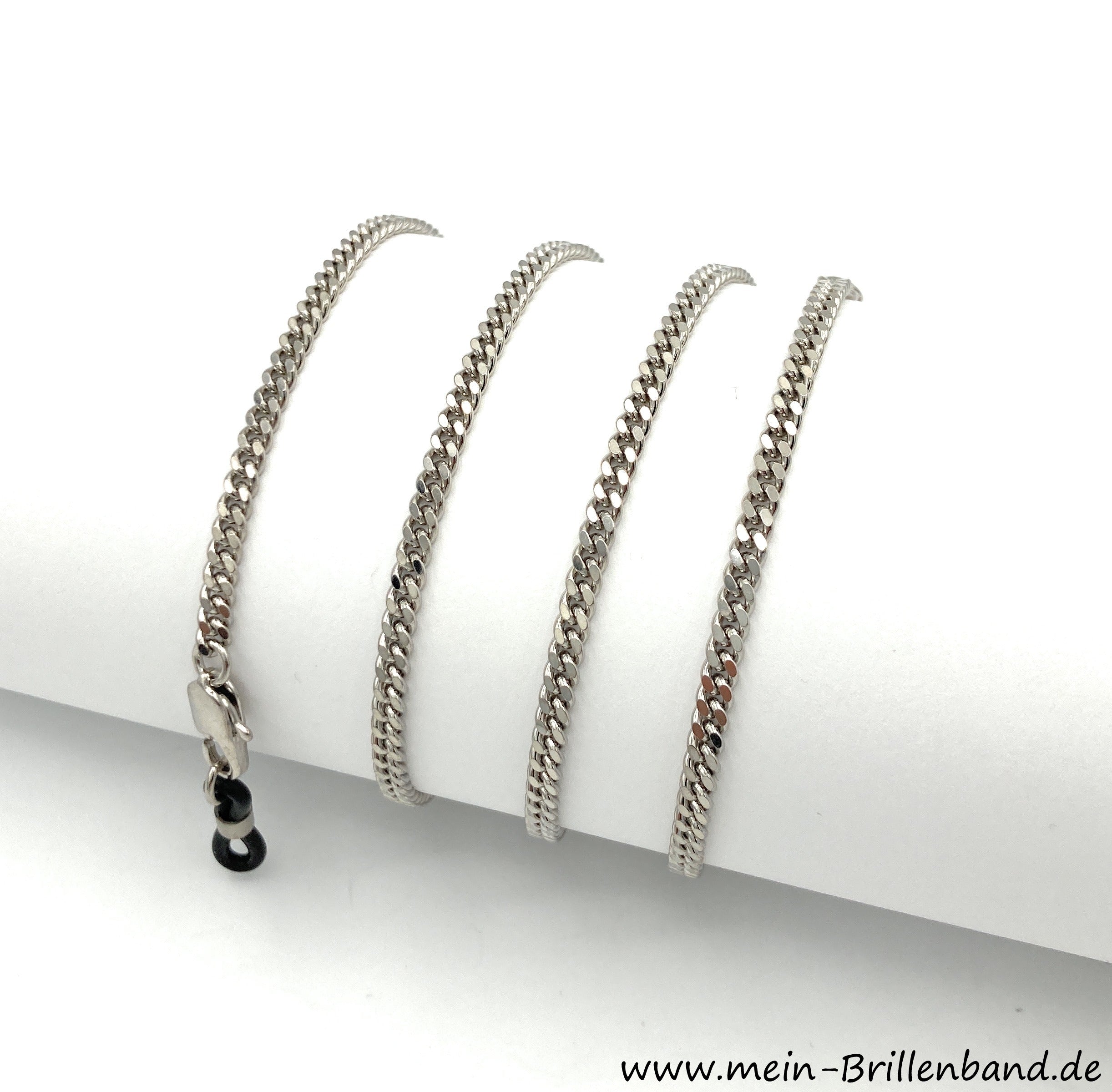 Brillenkette - Brillenband silberfarben