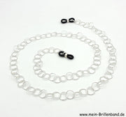 Brillenkette - Brillenband silberfarben