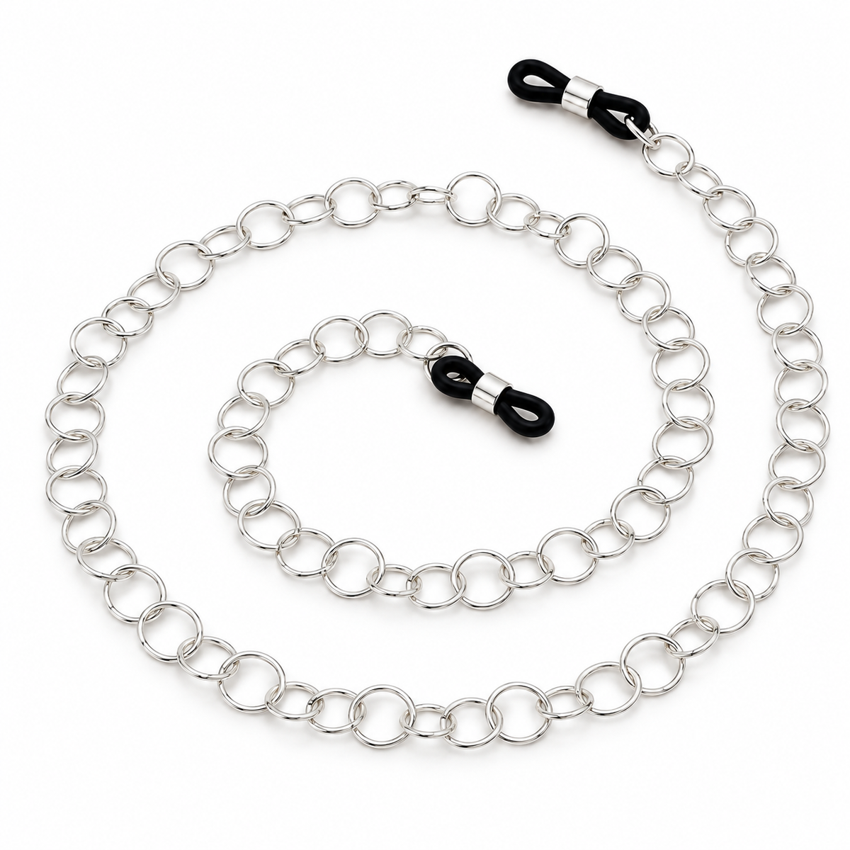 Chaîne à lunettes argentée – Modèle BS-km29-1