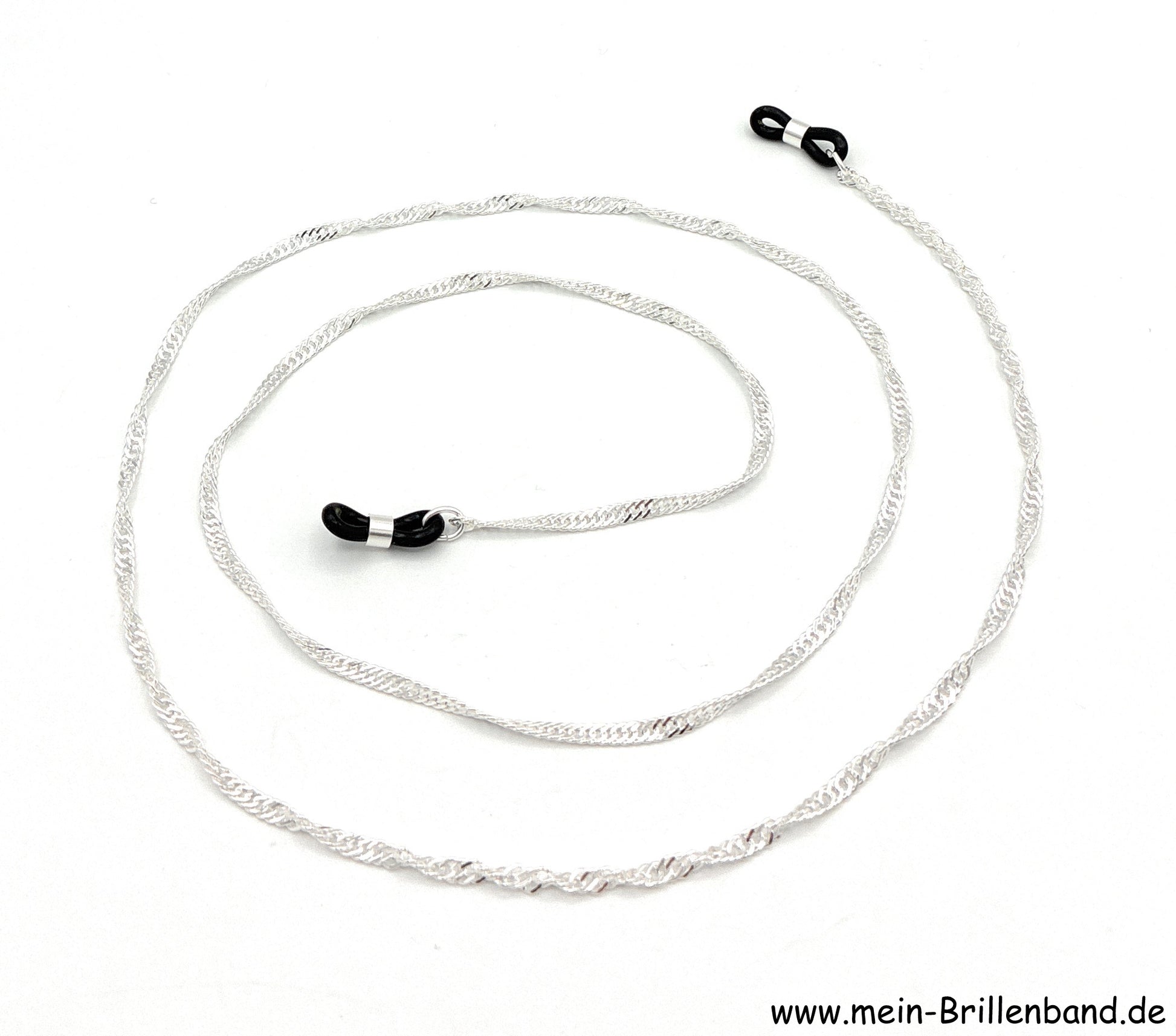 Brillenkette - Brillenband silberfarben