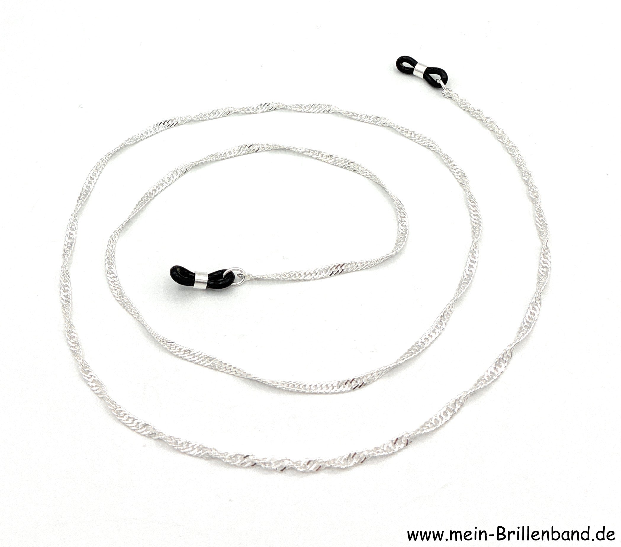 Brillenkette - Brillenband silberfarben