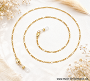 Brillenkette -Brillenband vergoldet