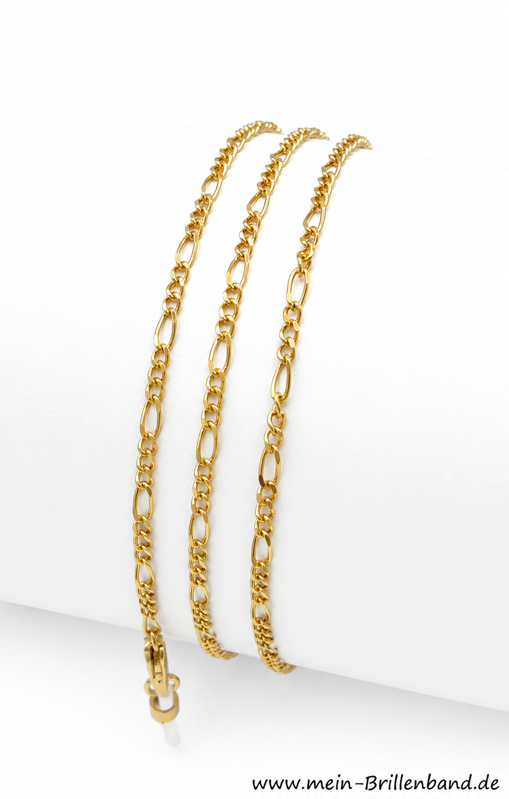 Vergoldete Brillenkette – Goldfarben
