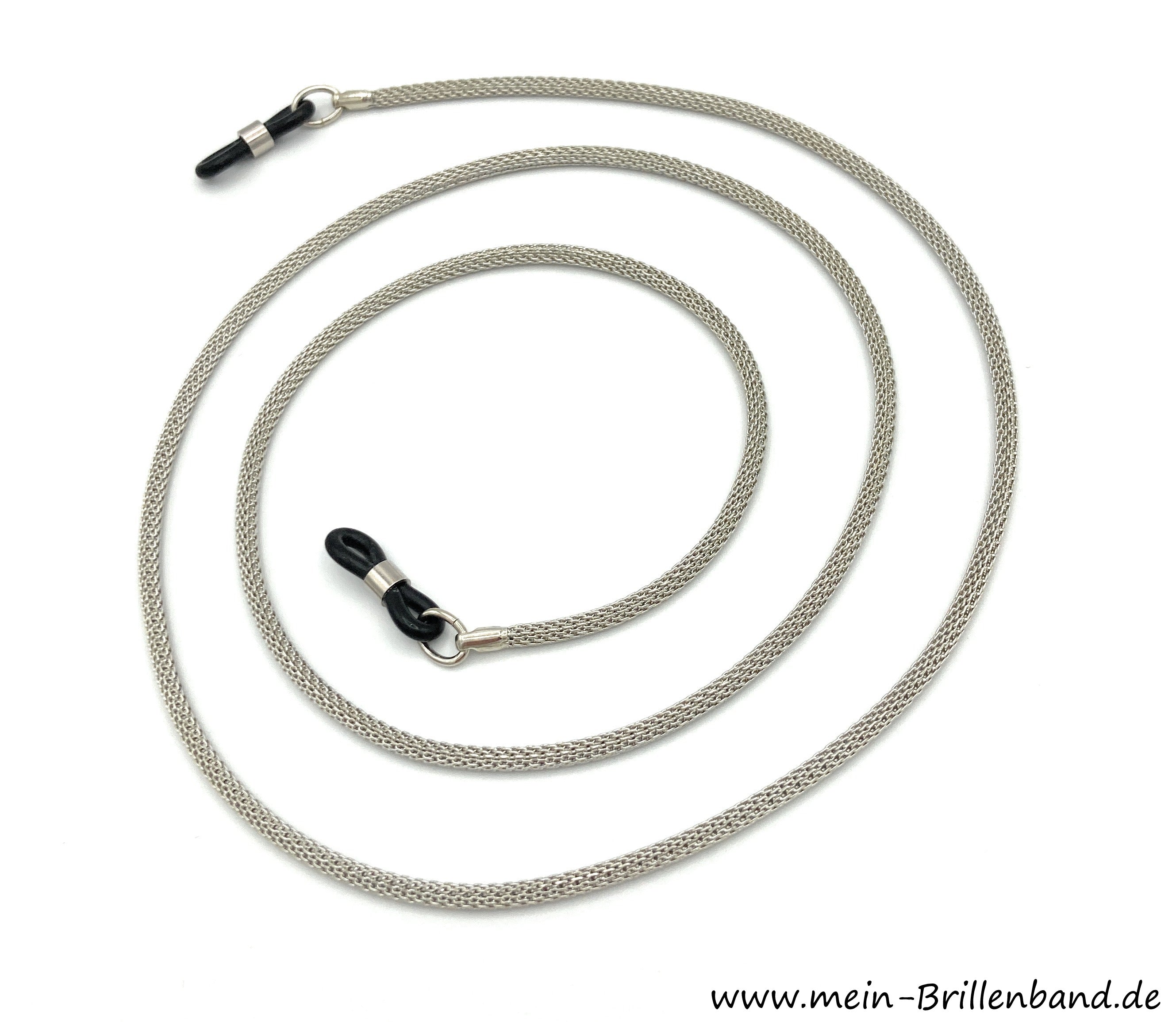 Milanese-Brillenkette – Silberfarben