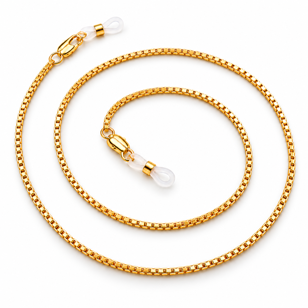 Catena per occhiali veneziana dorata – Color oro