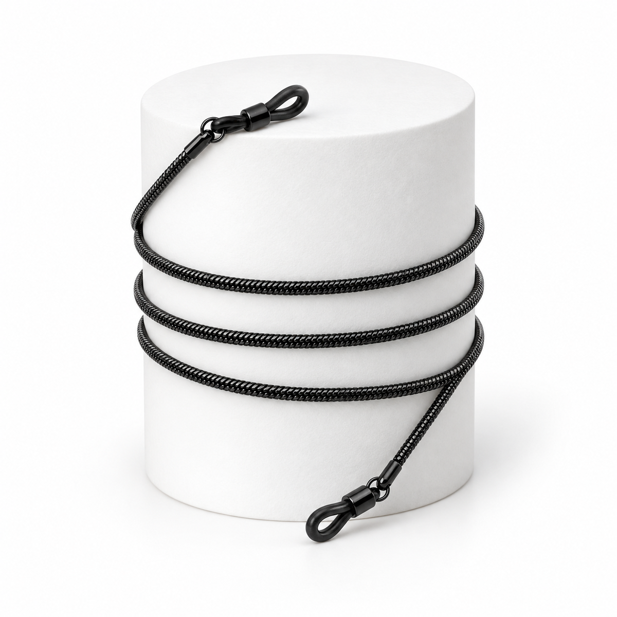 Snake Chain Brillenkette Schwarz