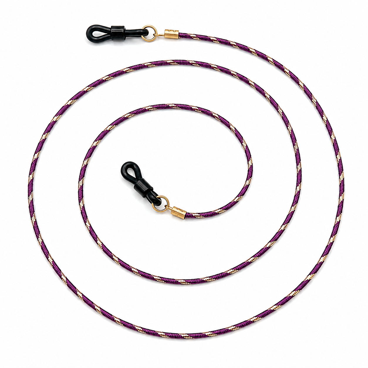 Color Snake Brillenkette – Violett