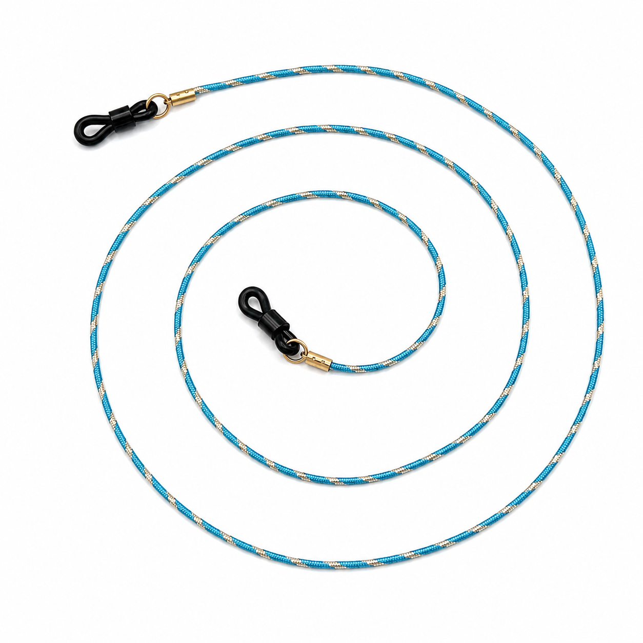Color Snake Brillenkette – Blau