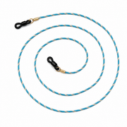 Color Snake Brillenkette – Blau