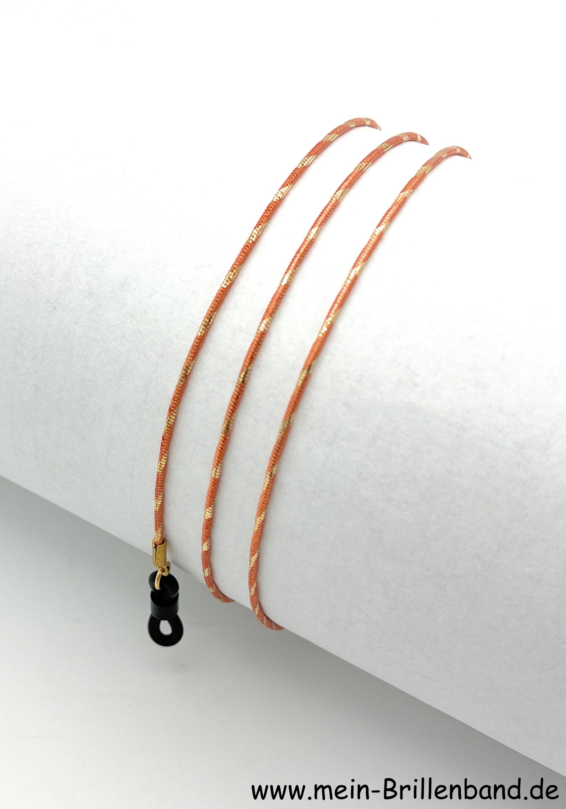 Color Snake Brillenkette – Orange