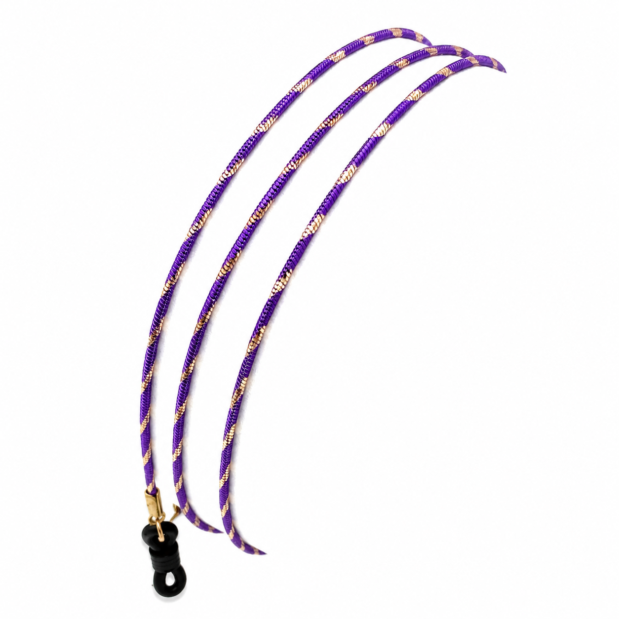 Color Snake Brillenkette – Lila