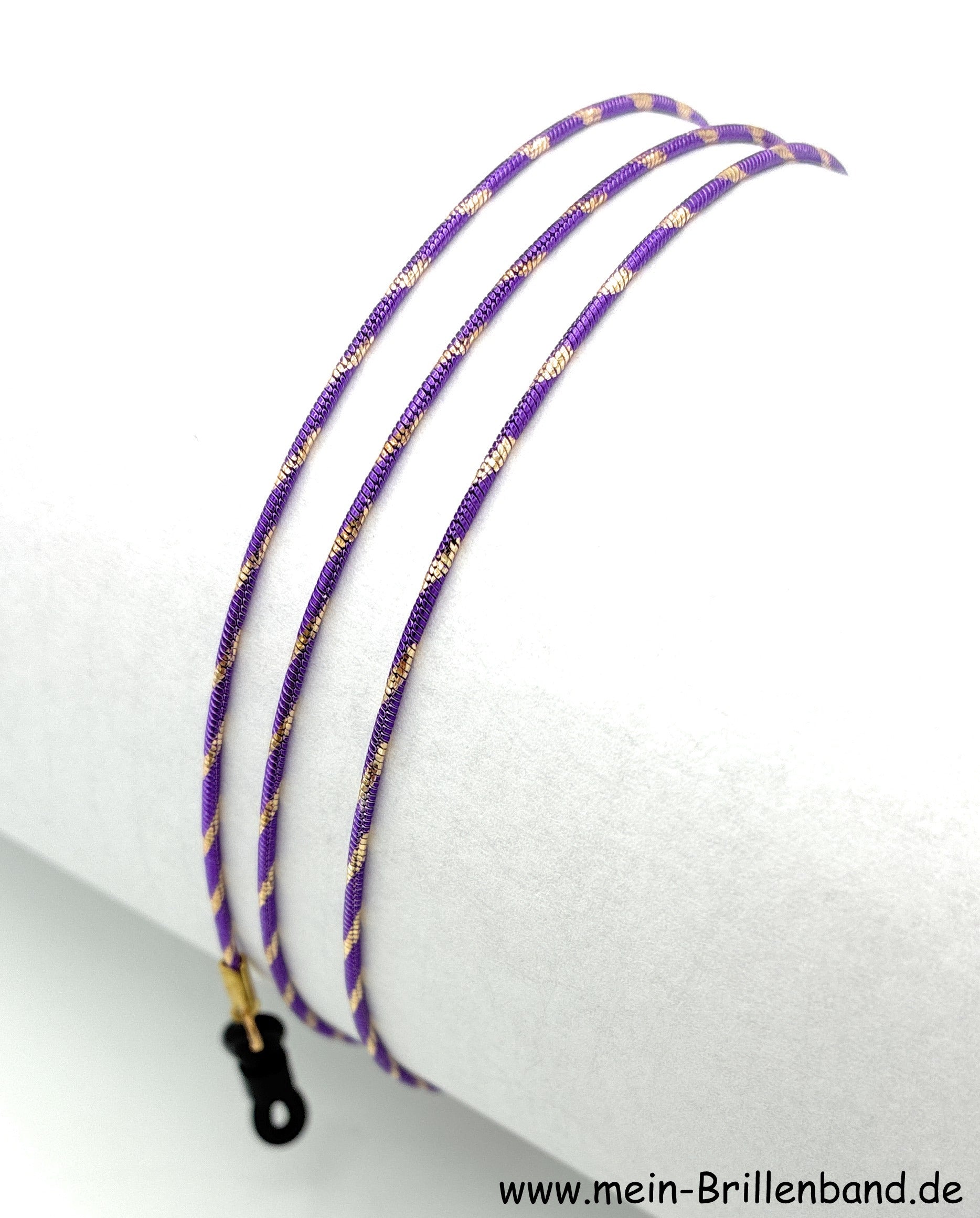Color Snake Brillenkette – Lila