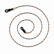 Color Snake Brillenkette – Braun