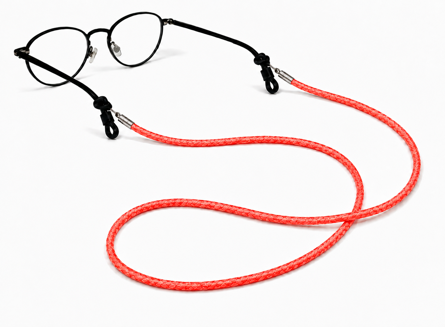 Brillenkordel aus Nylon – Neonorange