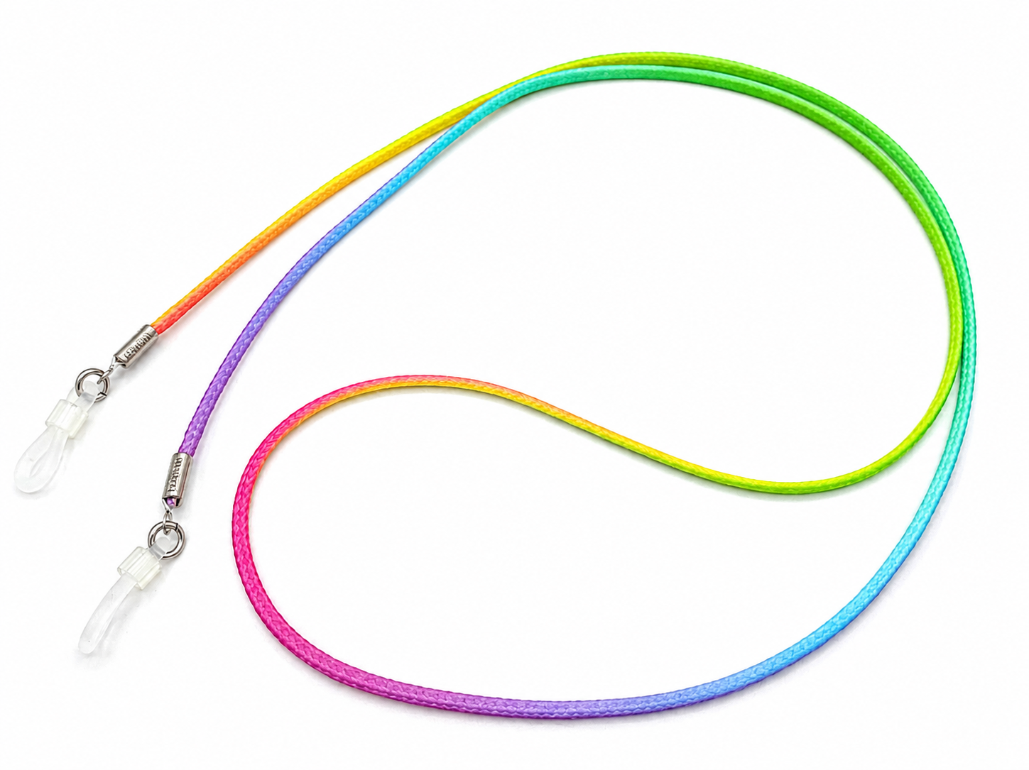Cordon à lunettes en nylon – Arc-en-ciel