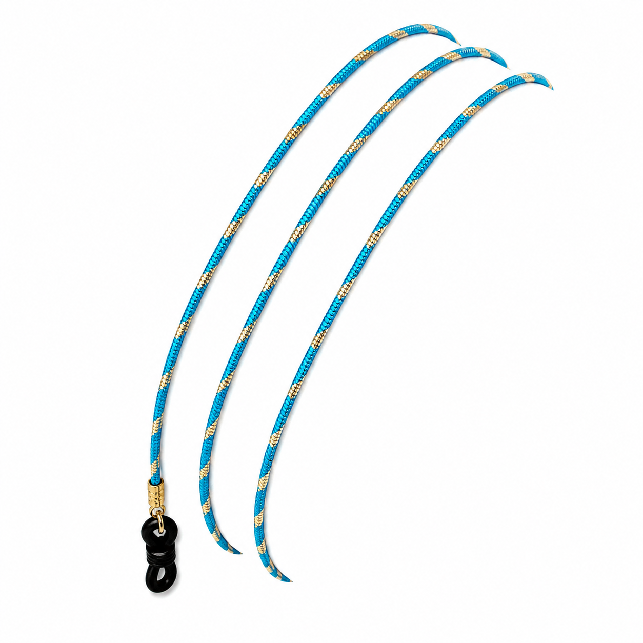 Chaîne à lunettes Color Snake – Bleue