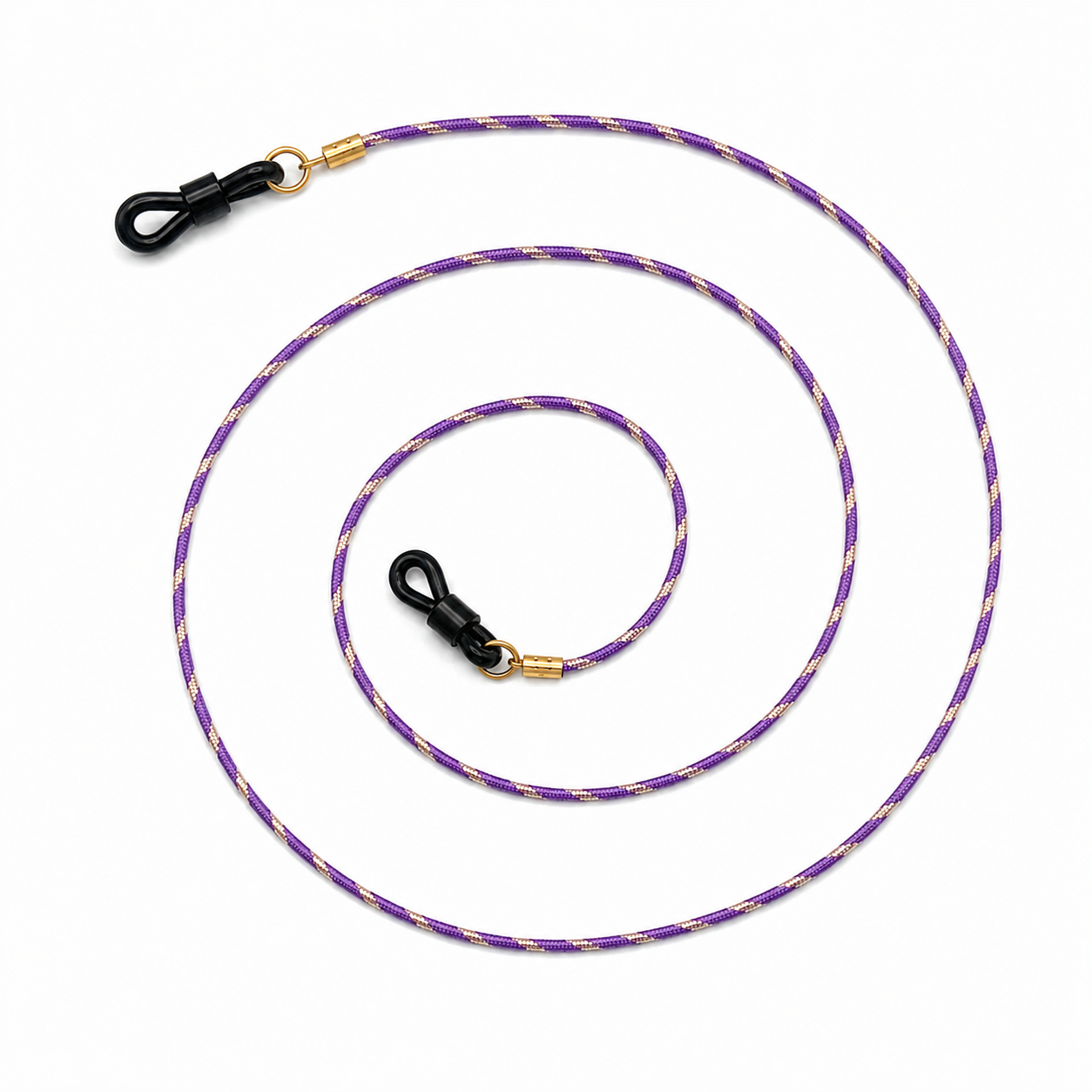 Color Snake Brillenkette – Lila