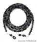 Preview: Brillenkette - Brillenband aus Edelsteinen "Schneeflocken Obsidian "