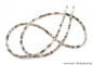 Preview: Brillenkette - Brillenband aus Edelsteinen Botswana Achat "beige-braun"