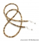 Preview: Brillenkette - Brillenband aus Edelsteinen Picture Jaspis "braun"