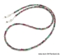 Preview: Brillenkette - Brillenband aus Edelsteinen Web Achat "bunt"