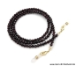 Preview: Brillenkette - Brillenband aus Edelsteinen facettierter Granat "dunkelrot"