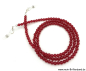 Preview: Brillenkette - Brillenband aus Edelsteinen Jade"rot"
