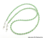 Preview: Brillenkette - Brillenband aus Edelsteinen Jade "hellgrün"