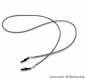 Preview: Brillenkette - Brillenband aus Leder "grau"