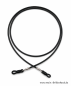 Preview: Brillenkette - Brillenband aus Leder "schwarz"